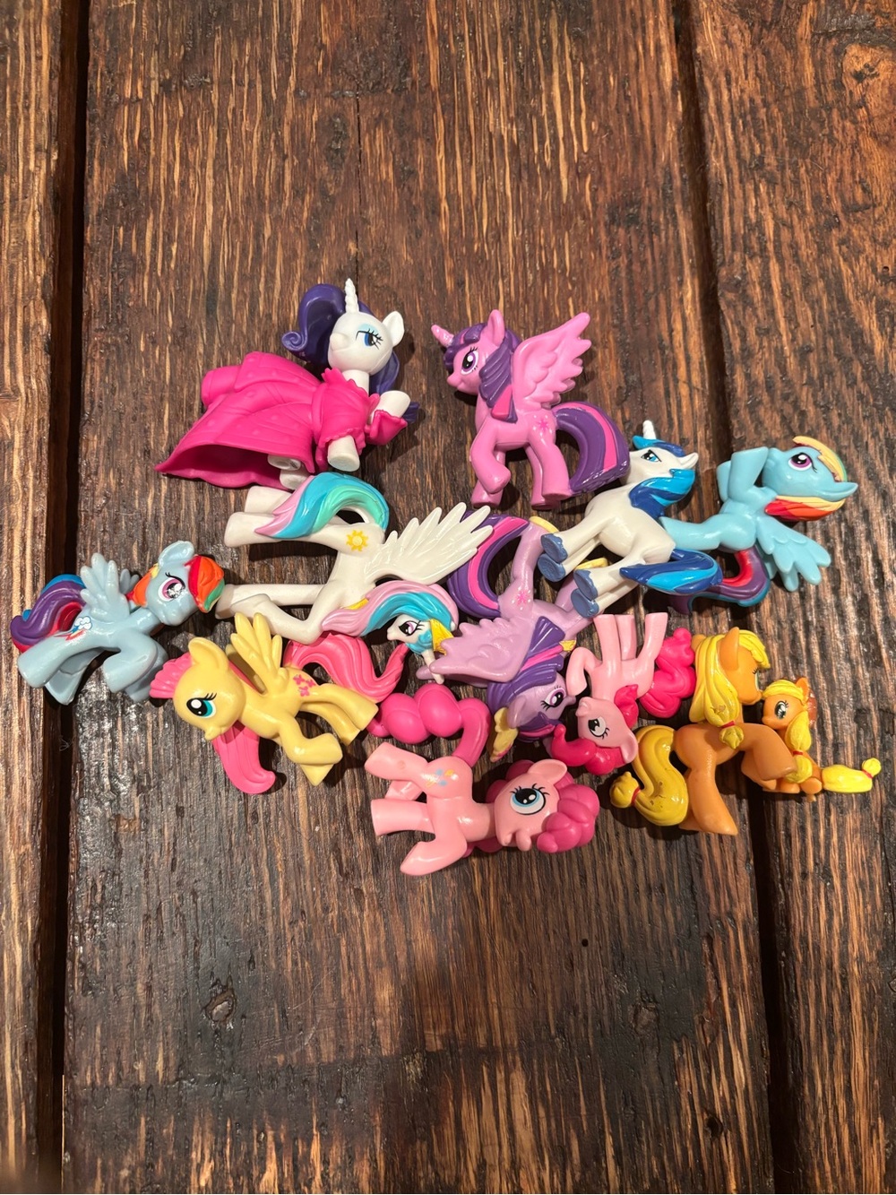 My Little Pony Mini Figures Lot - 12 Ponies!